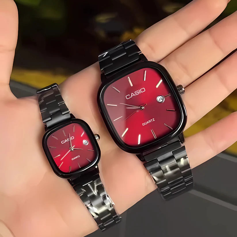 RED - Couples' Watch 