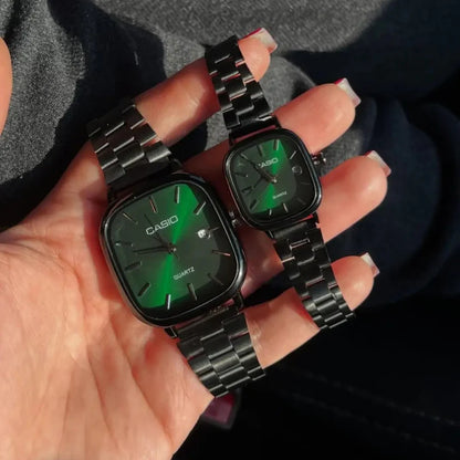 GREEN - Couples' Watch 